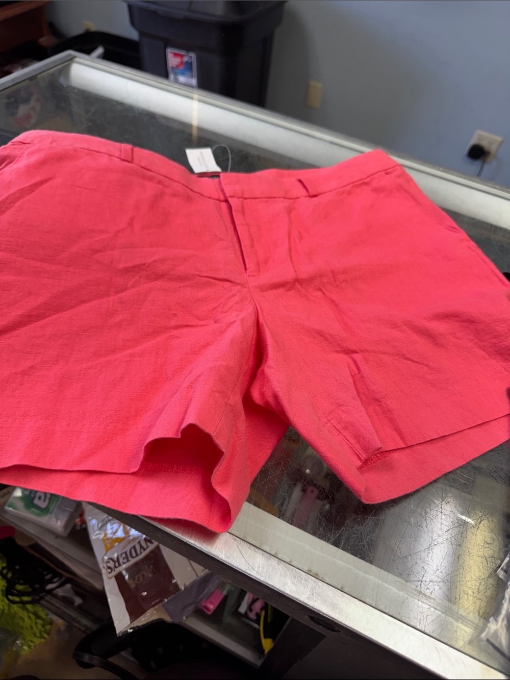Banana Republic Coral Pink Tailored Shorts